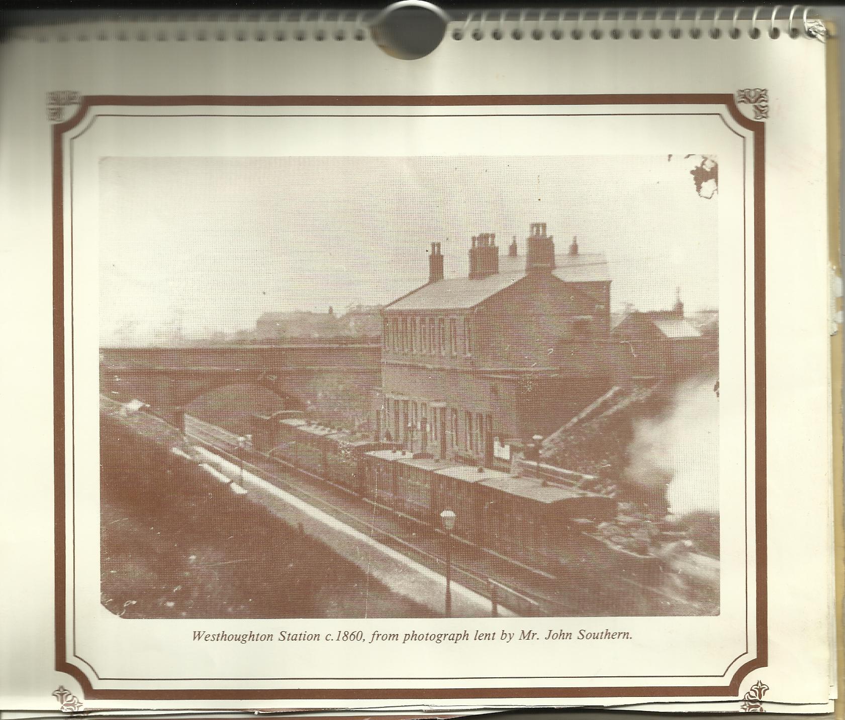 A photo of Westhoughton Station