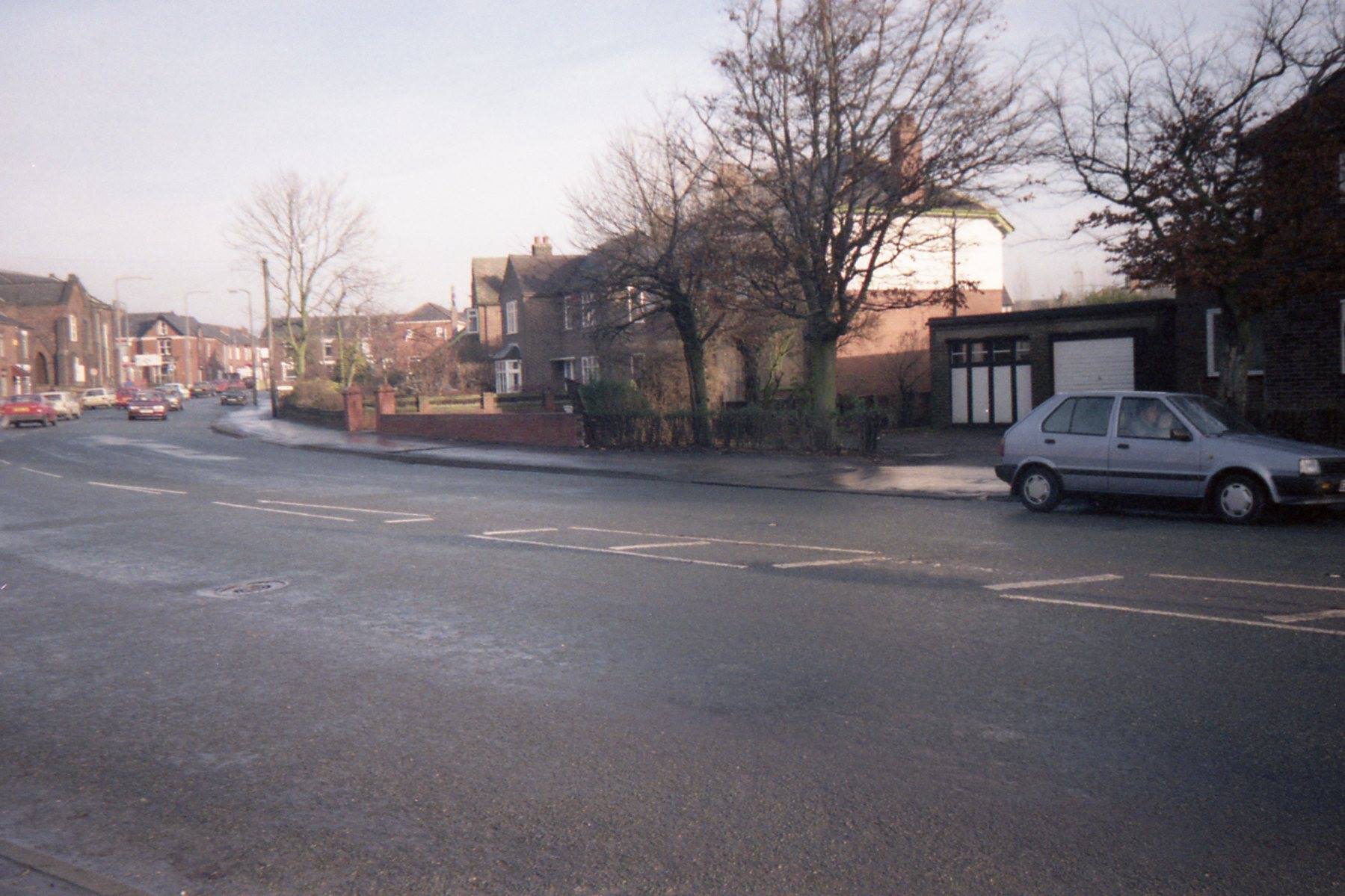 A photo of Leigh Road